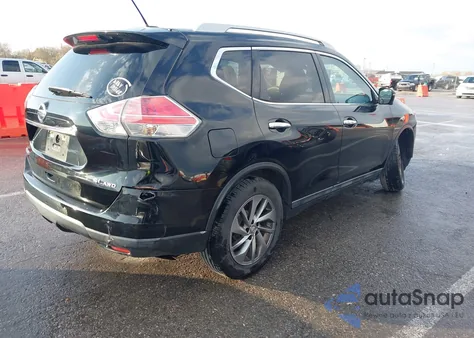 2015 Nissan Rogue S/Sl/Sv from USA, damaged, VIN 5N1AT2MV0FC813726